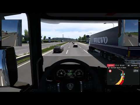 Euro Truck Simulator 2 | Dijon - Lyon | Scania R High Roof 520 hp, 12 Speeds #44