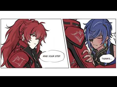 Genshin comic #19 (Diluc and Kaeya)