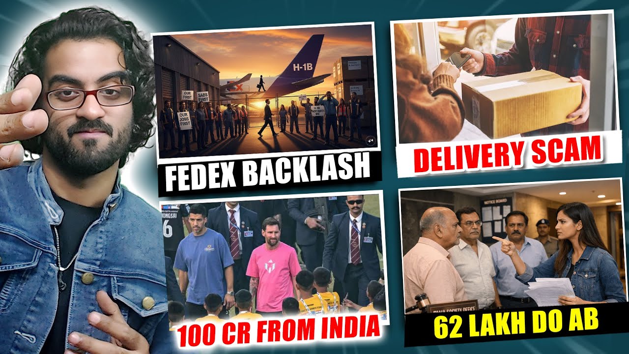 US FedEx Backlash For Indians, Call of Duty Creator RIP, 62 Lakh Compensation for Entering a Flat