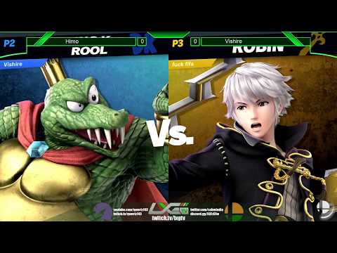 Vishire (K.Rool/Roy) vs Himo (Robin/Joker) - Smash Ultimate @ LXG 15