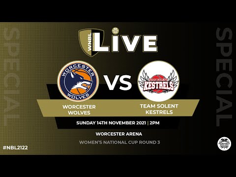 WNBL Live_Worcester Wolves v Team Solent Kestrels - 14.11.21