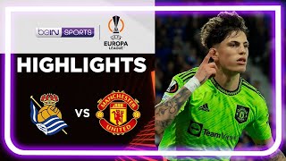 Real Sociedad 0-1 Manchester United | Europa League 22/23 Match Highlights