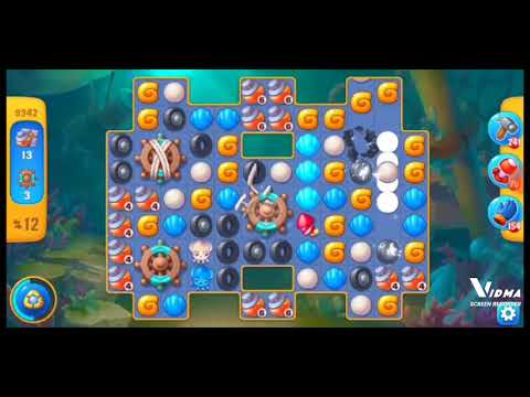 Fishdom. 9342 level no boosters and diamonds. 16 moves