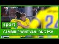 SPORT: Cambuur wint bij Jong PSV na late en goedkope strafschop