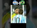 Argentina VS Brazil 2010 Messi Shocked Ronaldinho Neymar World Cup Youtube Football Shorts