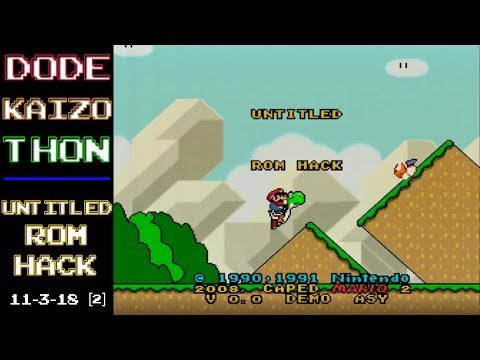 Kaizothon #2 - "Untitled Rom Hack" by CapedMario2