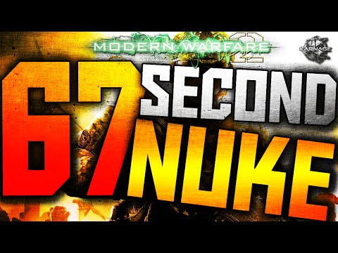 MW2: FAST SOLO 67 SECOND NUKE ON ESTATE! (MW2 Fast Nuke Gameplay)