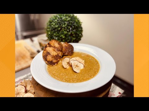 Olivia's prepares a Chicken Sweet Potato Apple Soup