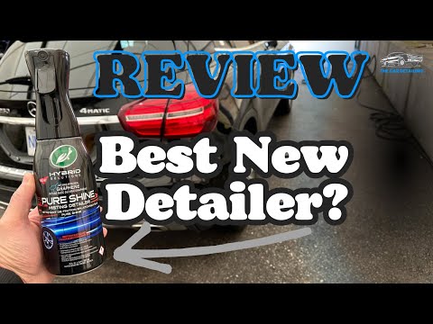 NEW Turtle Wax Hybrid Solutions Pure Shine Graphene Misting Detailer - First Impressions Review