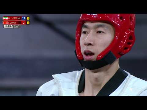 2019 Roma WT GP SF M 68kg HOSSEINI Mirhashem IRI ZHAO Shuai CHN