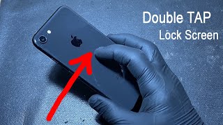 Double Tap -Triple Tap Lock Screen screenshot Iphone 8,x,11,12 back tap function