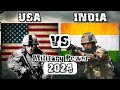 USA vs India Military Power Comparison 2024 | India vs USA Military Power 2024