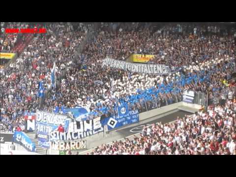 14/15 Pyro-Intro HSV    VfB Stuttgart - Hamburger SV (16.05.2015)