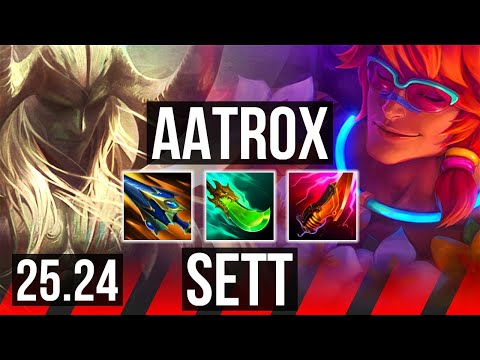 AATROX vs SETT (TOP) | Good KDA: 14/2/6 | KR Master | 25.24