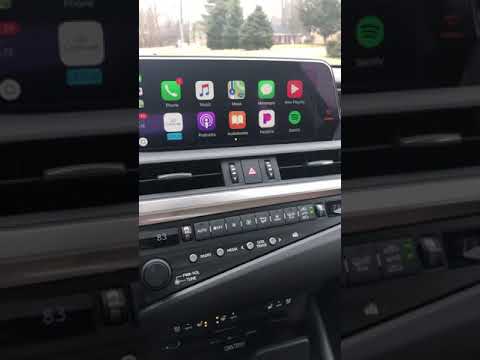 Lexus ES Apple Car Play Tutorial