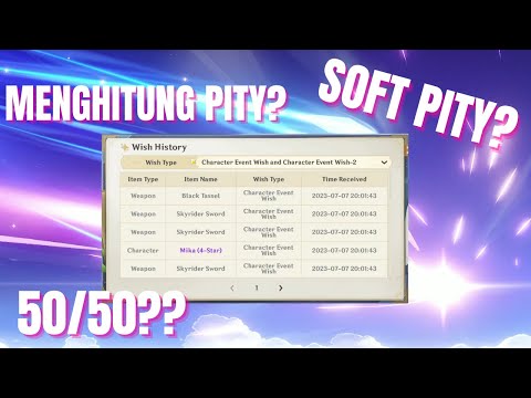 Cara Menghitung Pity di Genshin Impact 2023