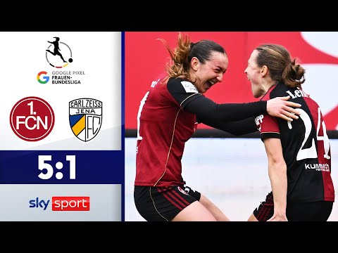 4:0 in Halbzeit 1! FCN dreht auf! | 1. FC Nürnberg - FC Carl Zeiss Jena | Frauen-Bundesliga 2025/26