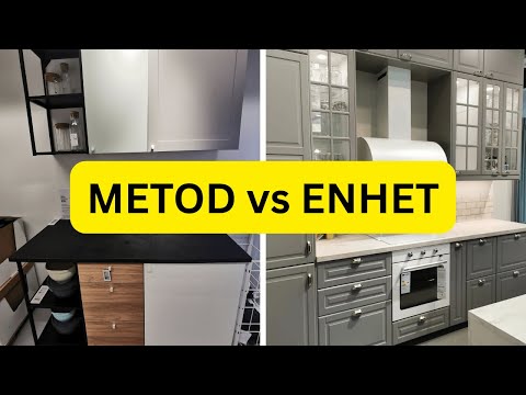 METOD vs ENHET – Which IKEA Kitchen System Is Right for You?