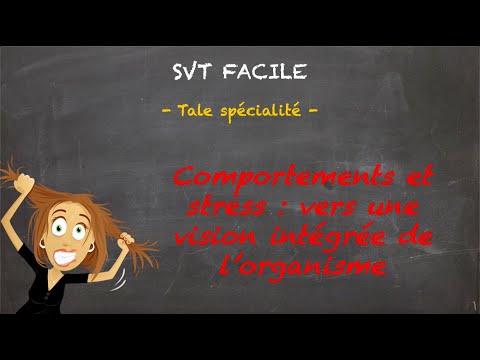 SVT FACILE - Tale spé. - Comportements et stress vers une vision intégrée de l'organisme