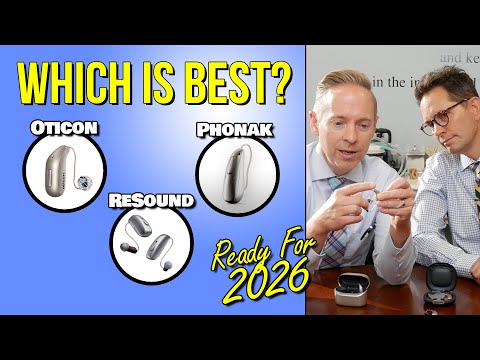 Phonak Sphere Infinio vs Oticon Intent vs ReSound Vivia Hearing Aid Comparison