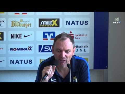 SVE TV: SV Eintracht Trier 05 - SV 07 Elversberg 2015/2016 Pressekonferenz