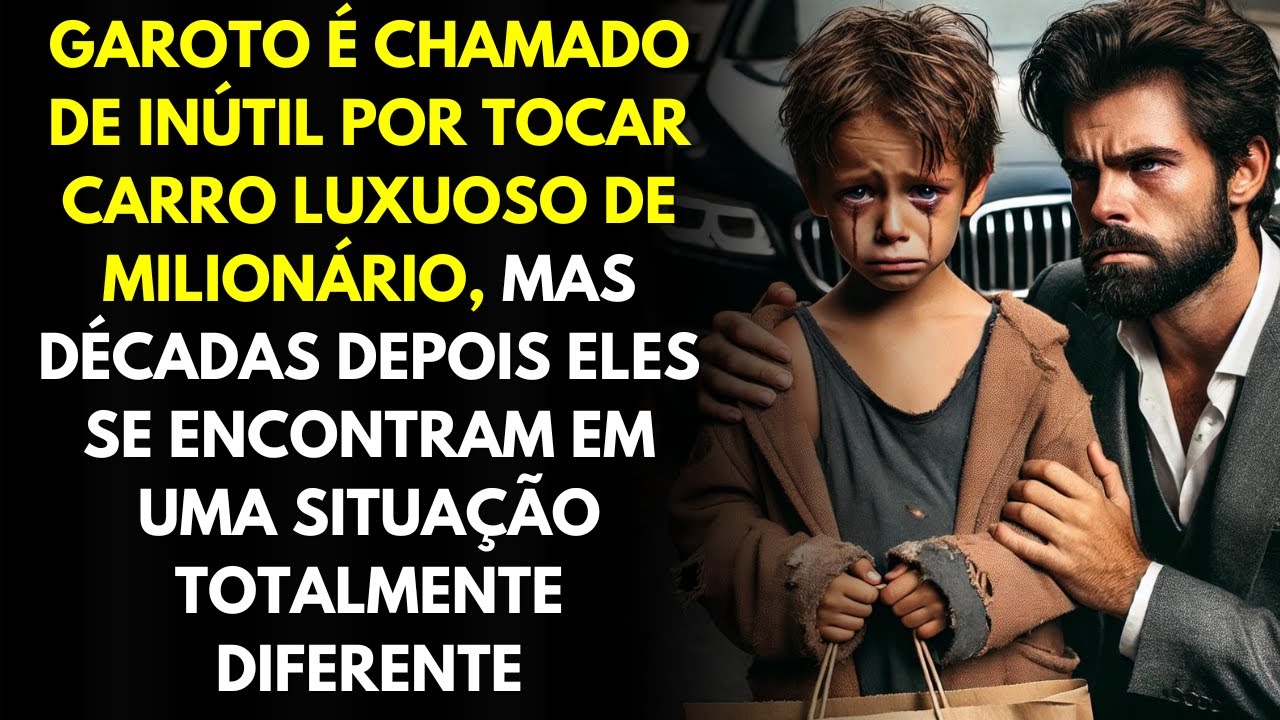 Garoto é Chamado De Inútil Ao Tocar Carro Luxuoso De Milionário, Mas Tempos Depois Eles Se Encontram