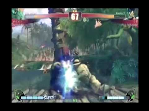 SF4:aoki (Bl) vs Kuma (Ve) - Qualifiers - Japan National Tournament