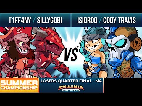 Cody Travis & Isidroo vs T1FF4NY & SillyGobi - Losers Quarter Final - Summer Championship 2019 2v2NA