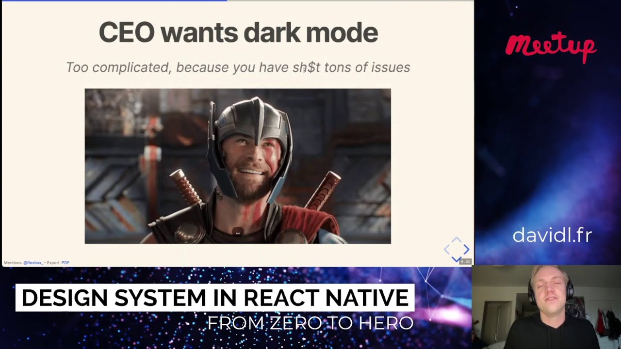 David Leuliette: Design system in React Native — From zero to hero