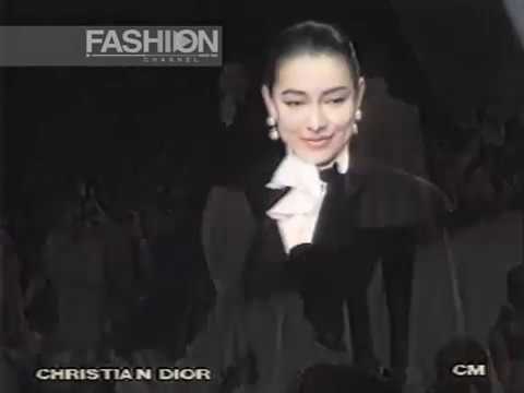 "Christian Dior" Autumn Winter 1990 1991 Paris Pret a Porter Woman by Canale Moda