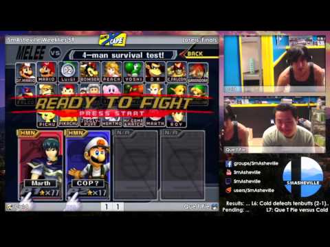 SW59 Losers' Finals - Cold (Luigi) vs QueTPie (Marth)