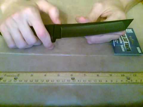New Cold Steel FGX Cat Tanto review