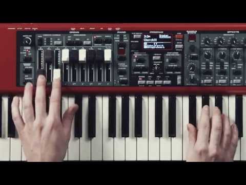 Nord Electro 5 - Organ section