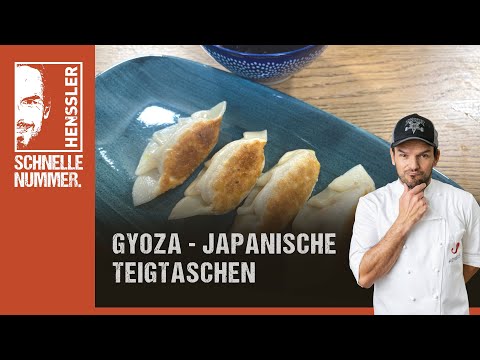 Schnelles Gyoza – Japanische Teigtaschen Rezept von Steffen Henssler