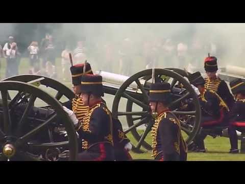 Gun Salute in honour of the 95th birthday of His Royal Highness The Prince Philip, Duke of Edinburgh