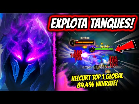 EXPLODES TANKS AS IF THEY WERE LAYLA! HELCURT TOP 1 GLOBAL 84.4% WINRATE! | MOBILE LEGENDS