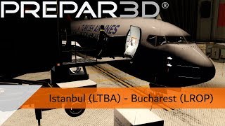 Download lagu P3D V4.4 Full Flight - Turkish Airlines 737-900 - Istanbul to Bucharest (LTBA-LROP) mp3