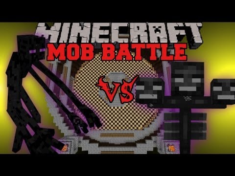 EPIC MUTANT ENDERMAN vs WITHER BOSS!! 😱