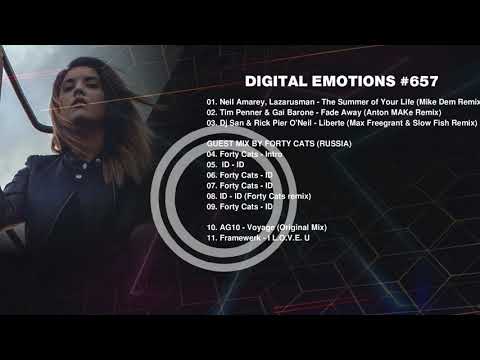 FONAREV - Digital Emotions # 657 | GUEST MIX BY FORTY CATS (RUSSIA)