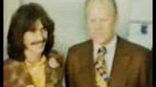 The day the President met George Harrison