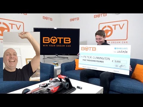 BOTB Lifestyle Competition! Peter Cunnington - £5,000 Cash - Week 16!