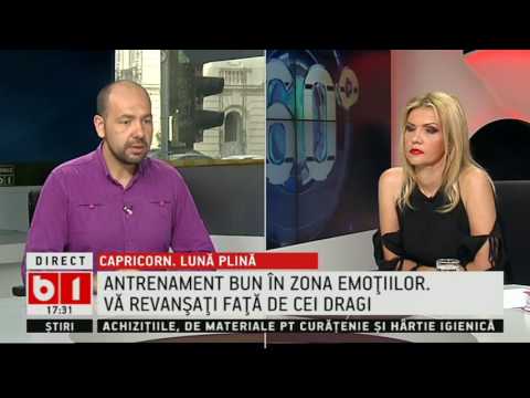 HOROSCOP 360 de grade, cu Alina Badic ZODIA CAPRICORN , LUNA PLINA 09-15 IULIE 2017