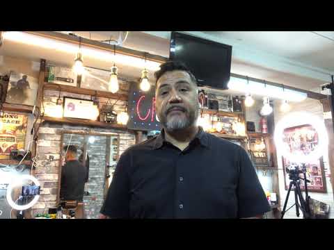 Background da gravação do primeiro episódio do quadro BARBA, CABELO & RESENHA DE SUCESSO NO JAPÃO