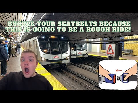 Riding On The TTC Subway (Line 1) From King to North York Centre and Back to King Again