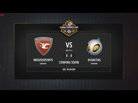 mousesports vs. dignitas [Map 1 BO3] Game Show Global eSports Cup