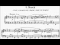 First Lessons In Bach Book 1 No 5 March BWV Anh 122 D Major Anna Magdalena Sheet Music