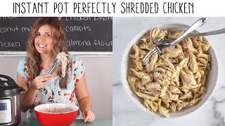 Instant Pot Shredded Chicken Thighs