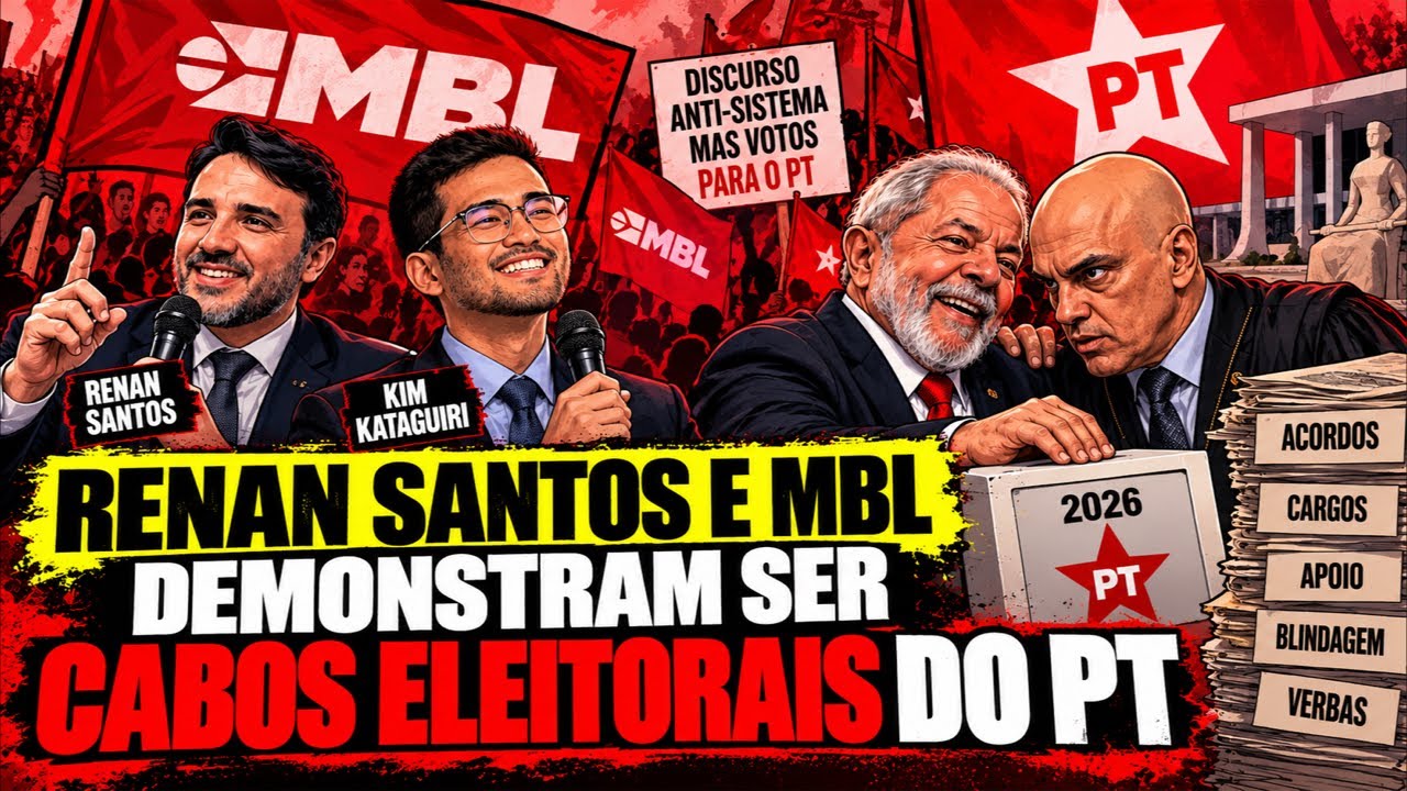 Renan Santos mente descaradamente para beneficiar Lula
