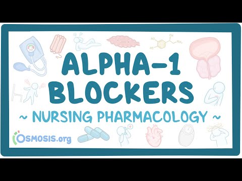 Alpha-1 adrenergic blockers: Nursing Pharmacology