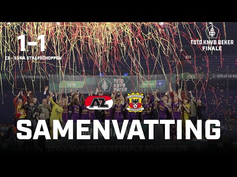 😍🏆 BEKERWINST | Samenvatting TOTO KNVB Bekerfinale AZ - Go Ahead Eagles